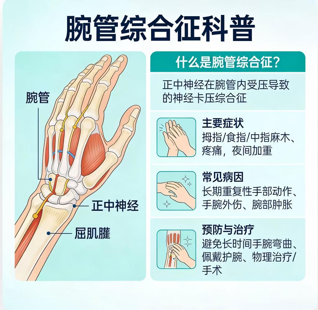 远离“鼠标手”——腕管综合征防治全攻略(图1) 远离“鼠标手”——腕管综合征防治全攻略(图1)